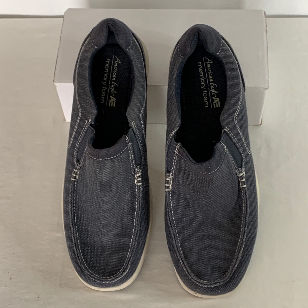 American Eagle Mens Canvas Slip-ons Sz 10 1/2